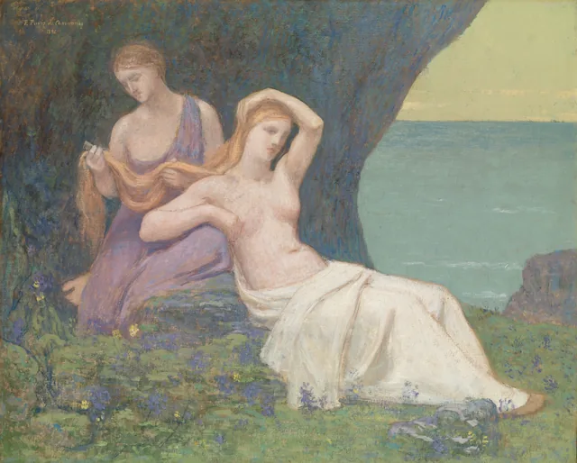 In the Heather, Pierre Puvis de Chavannes