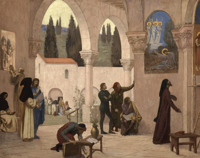 Christian Inspiration, Pierre Puvis de Chavannes