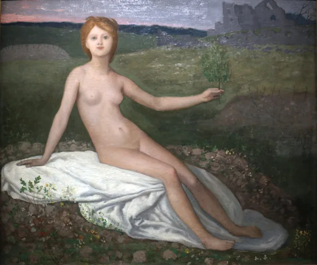 Hope, Pierre Puvis de Chavannes