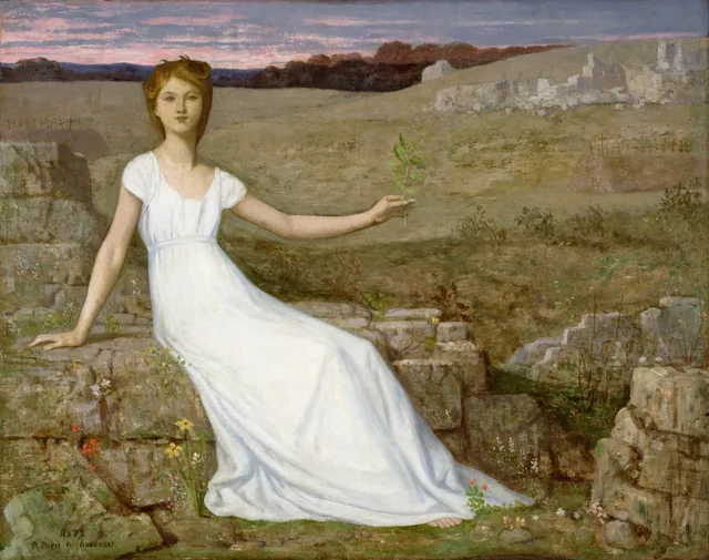 Hope, Pierre Puvis de Chavannes