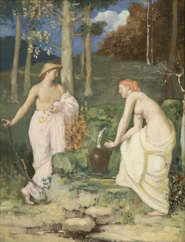 The Spring, Pierre Puvis de Chavannes