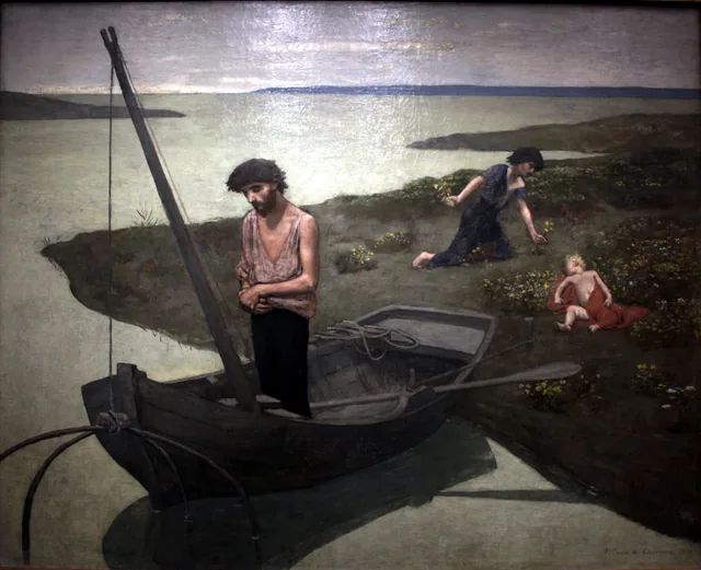 The Poor Fisherman, Pierre Puvis de Chavannes