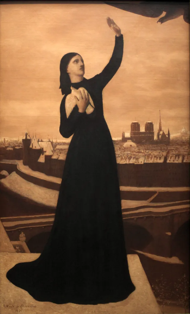 The Pigeon, Pierre Puvis de Chavannes