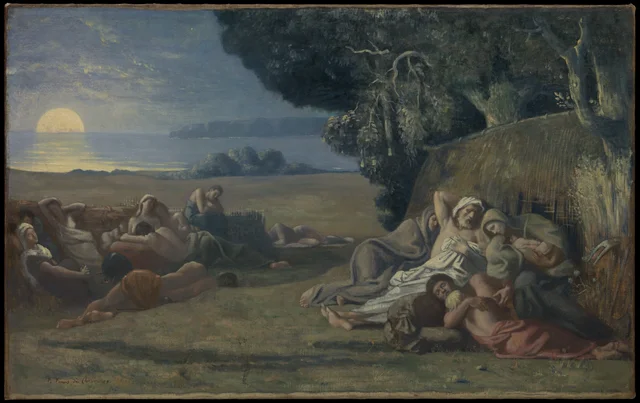 Sleep, Pierre Puvis de Chavannes