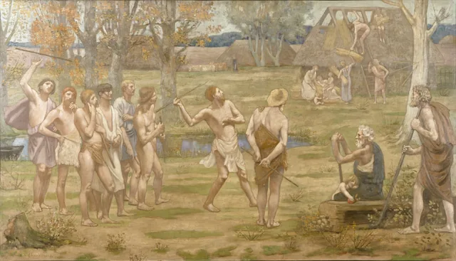 Ludus pro patria, Pierre Puvis de Chavannes