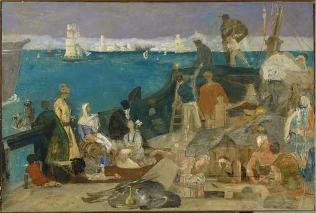 Marseilles, Gateway to the Orient, Pierre Puvis de Chavannes