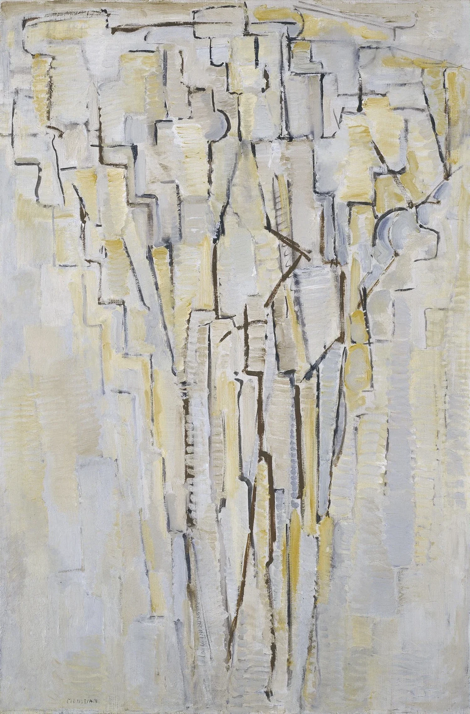 Arbre A, Piet Mondrian