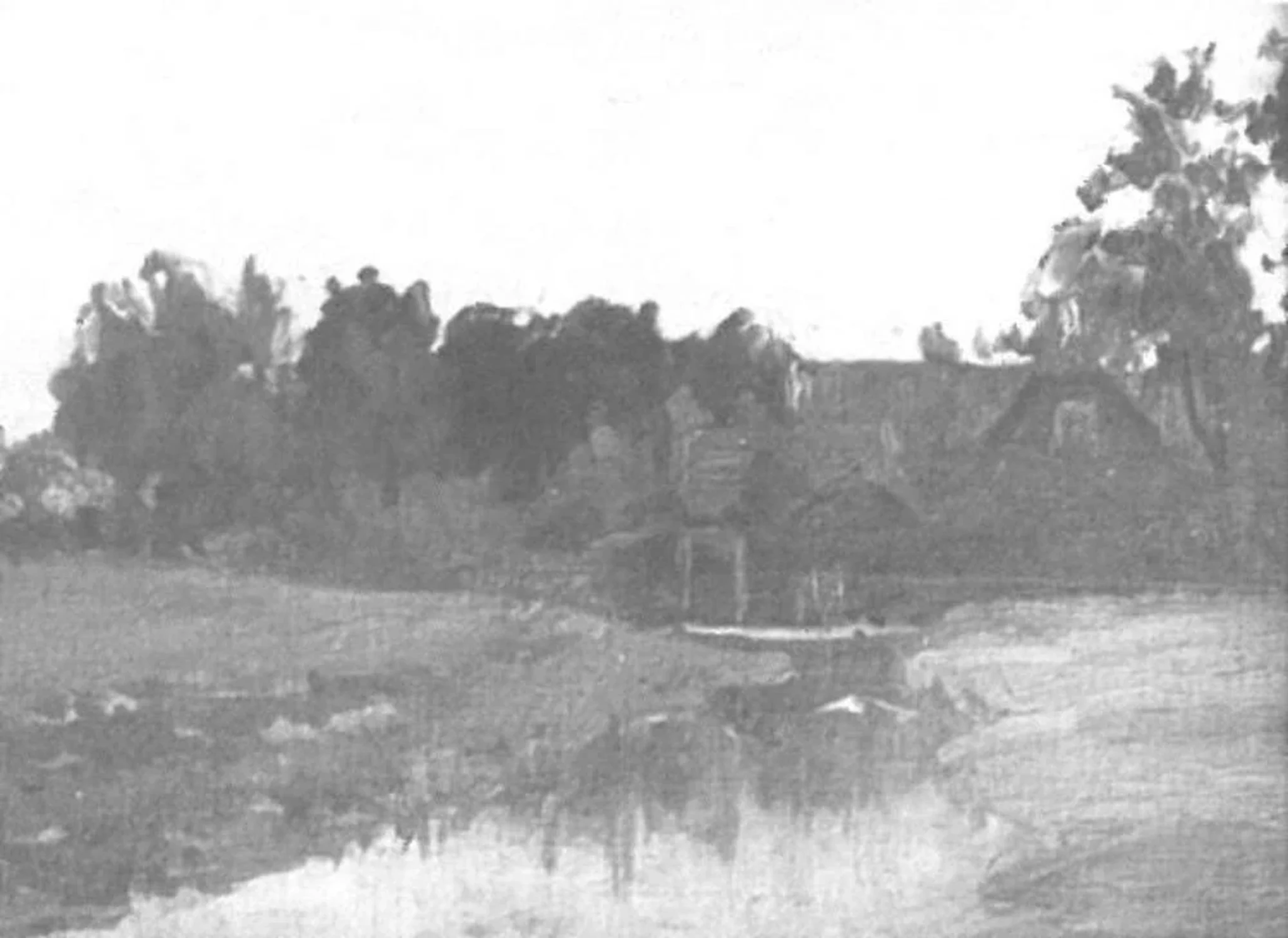 Brook with sluice near Winterswijk, Piet Mondrian