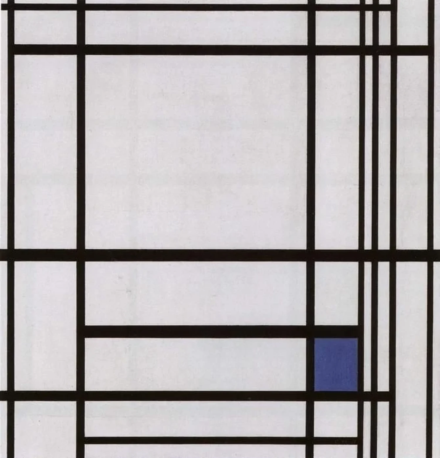 Composition de lignes et couleur: III, Piet Mondrian