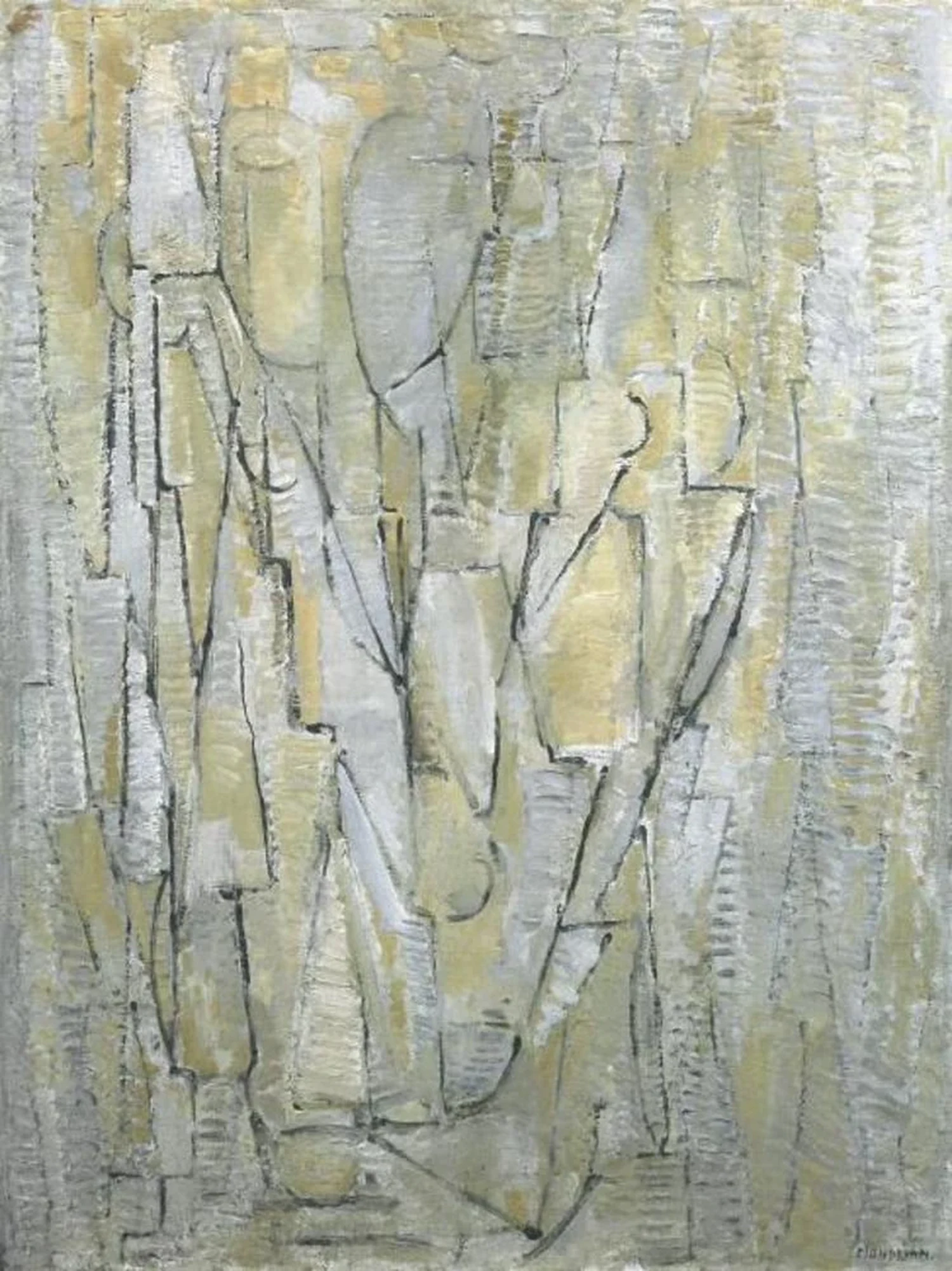Composition no.XI (authentic), Piet Mondrian