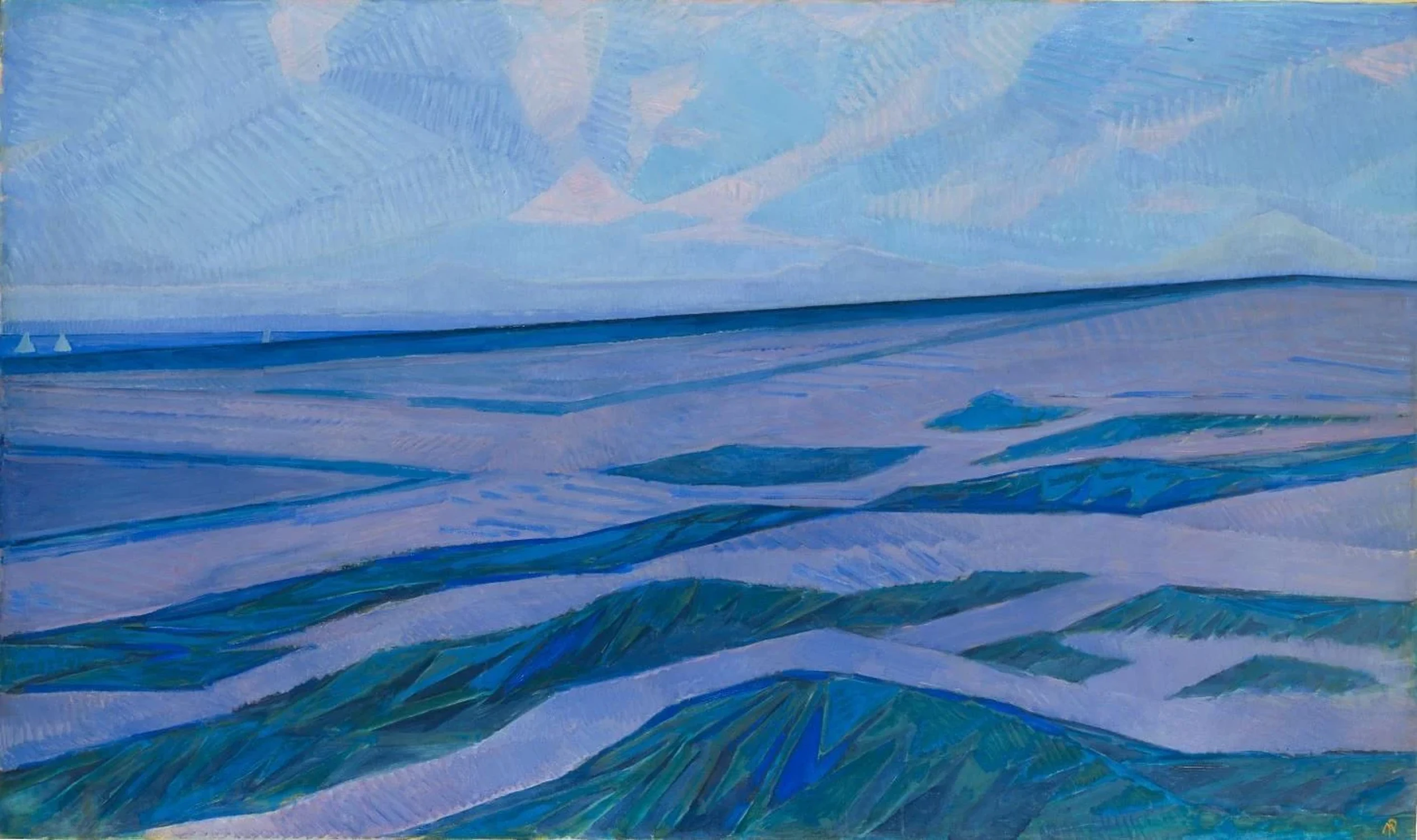 Dune landscape at Domburg, Piet Mondrian