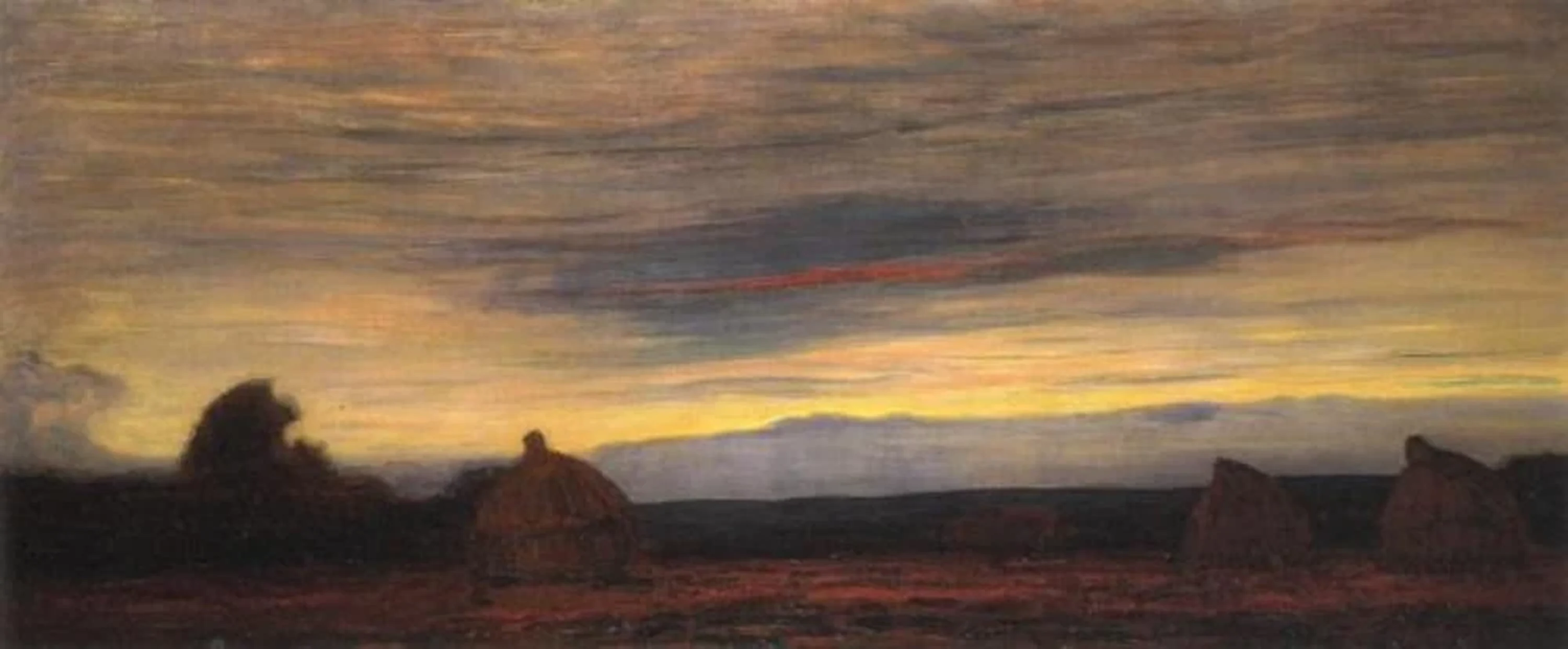 Evening, Piet Mondrian