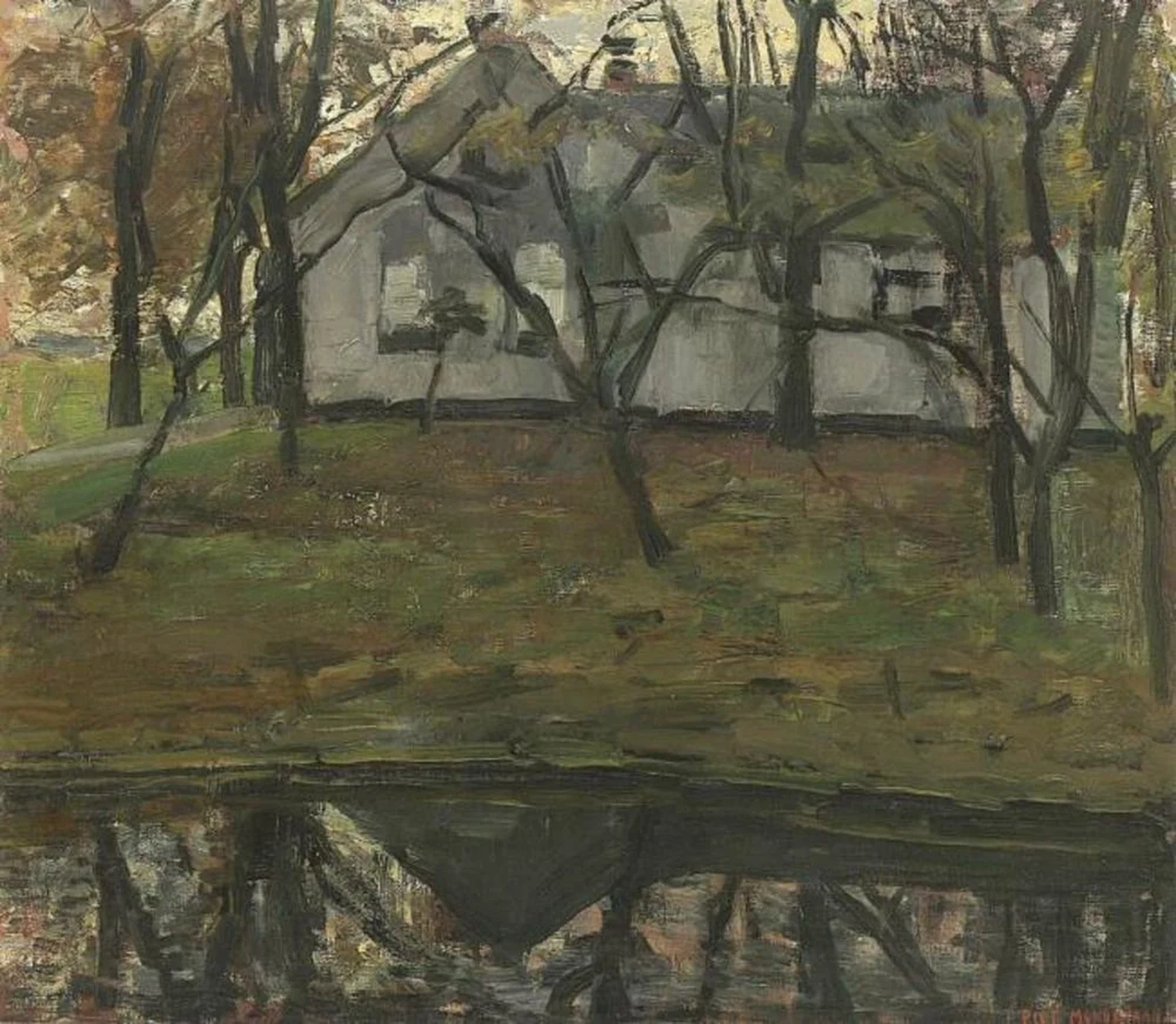 Farm along the river Gein, Piet Mondrian
