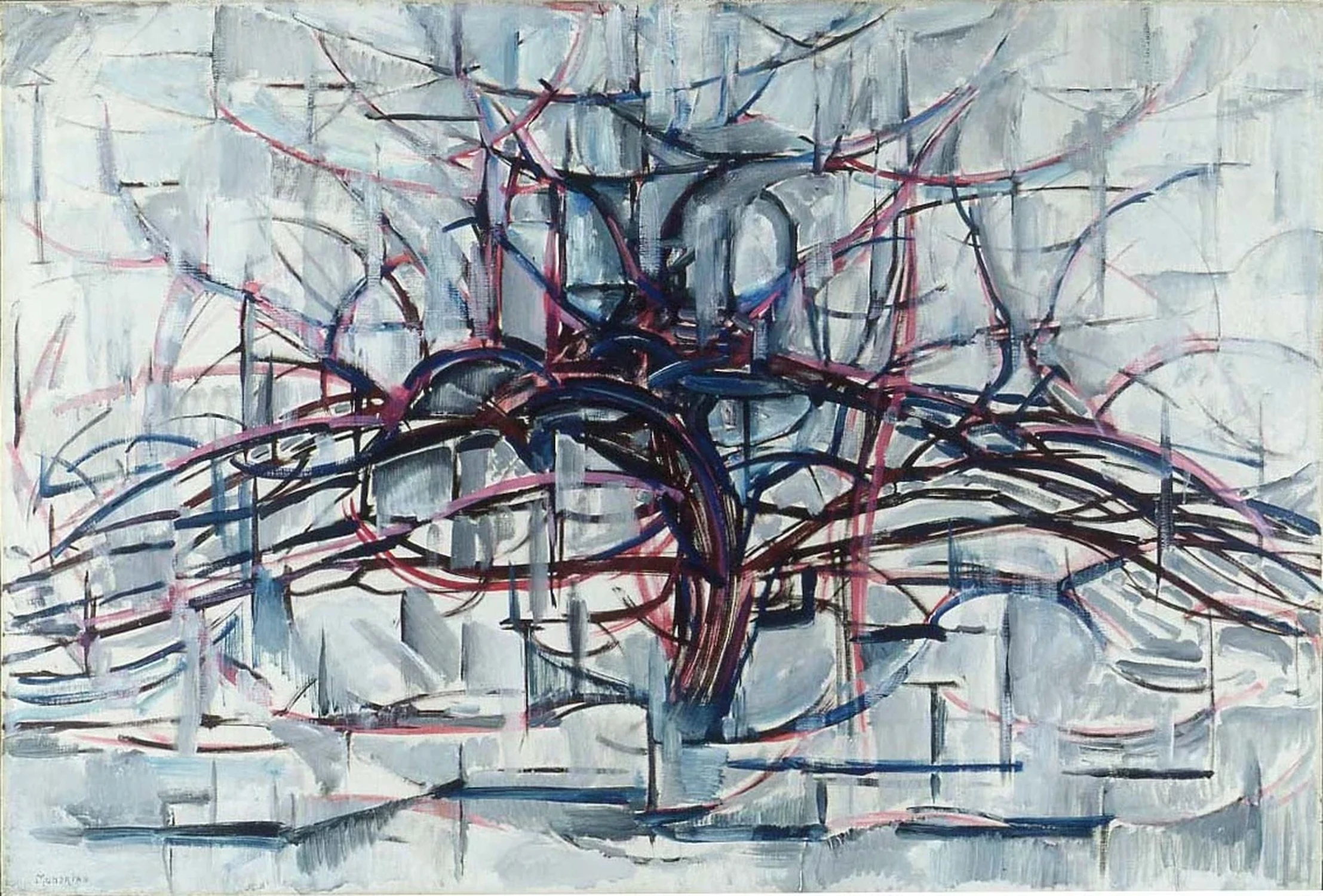 Horizontal Tree, Piet Mondrian