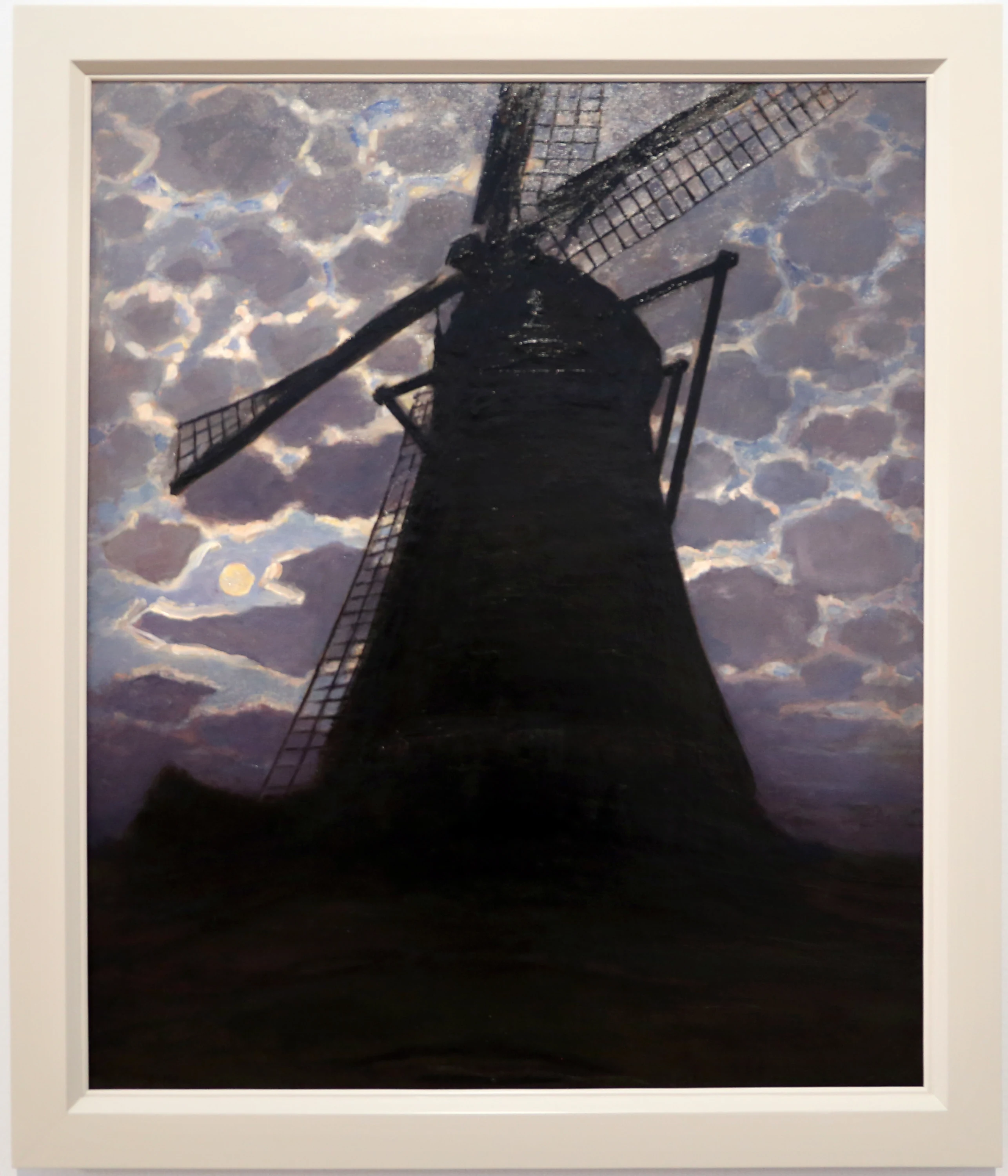 Mill at evening, Piet Mondrian