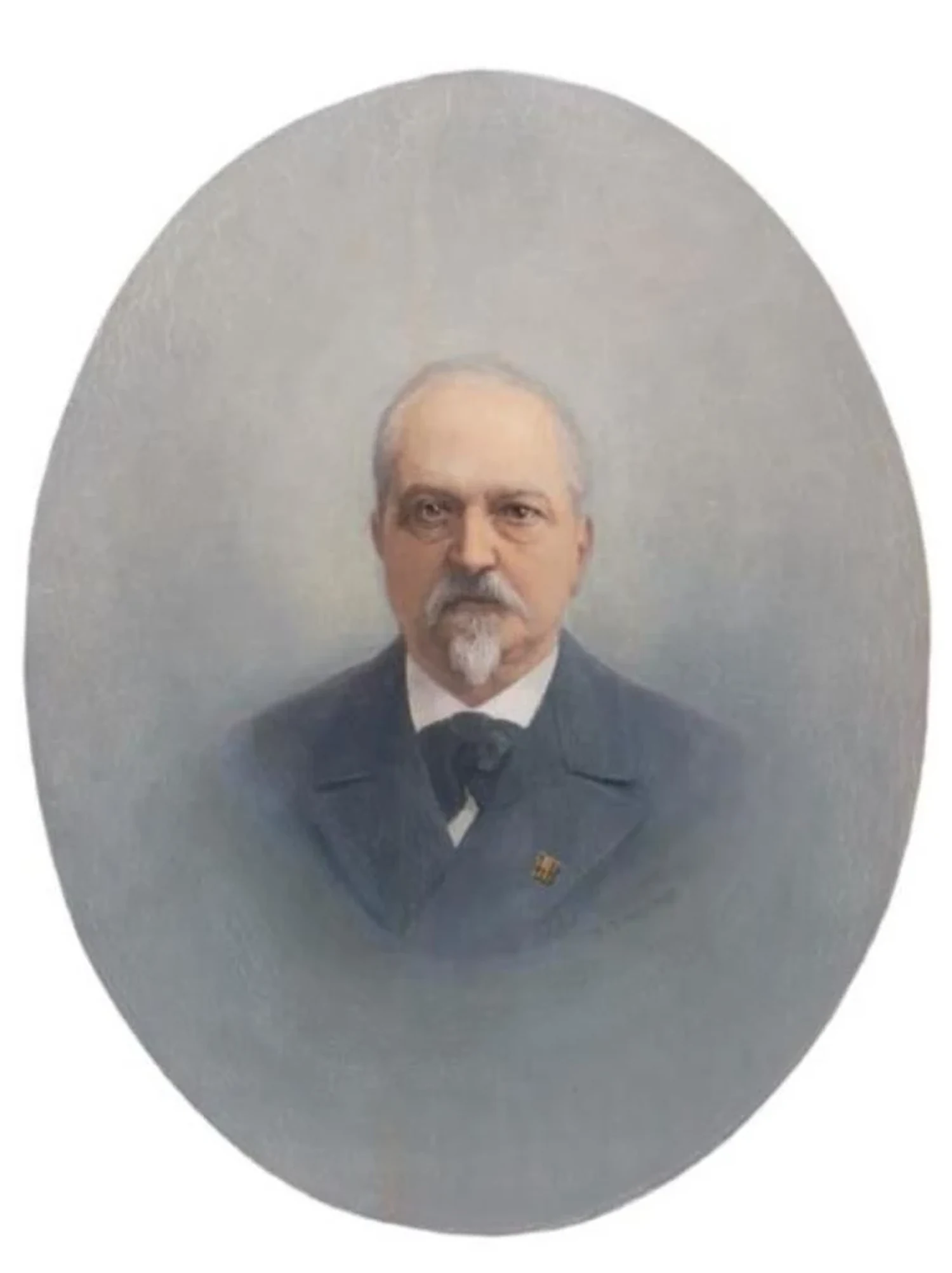 Portrait of Carolus Marinus Johannes Willem van Rijnen (1832-1903), Piet Mondrian