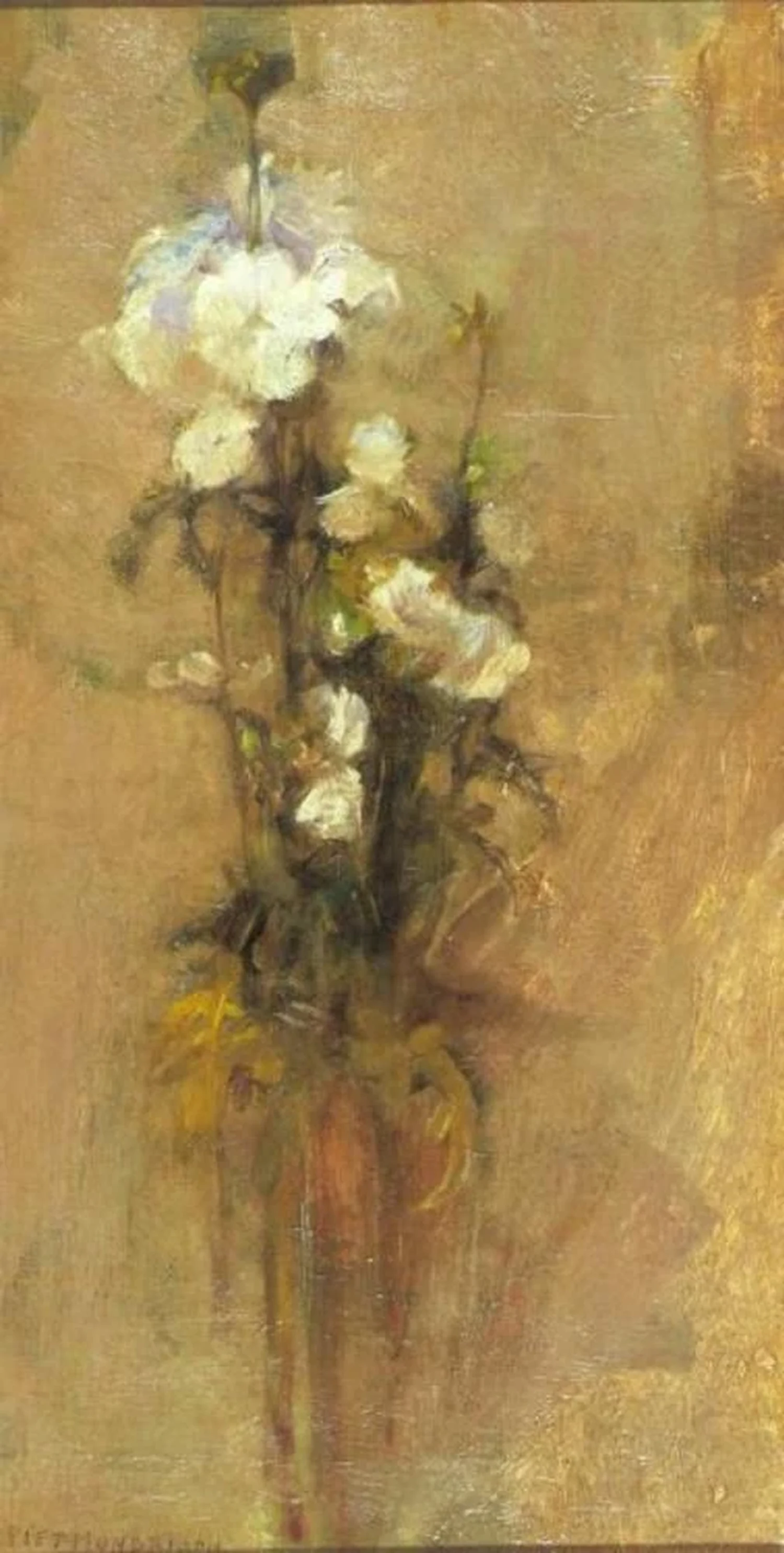 White phloxes, Piet Mondrian