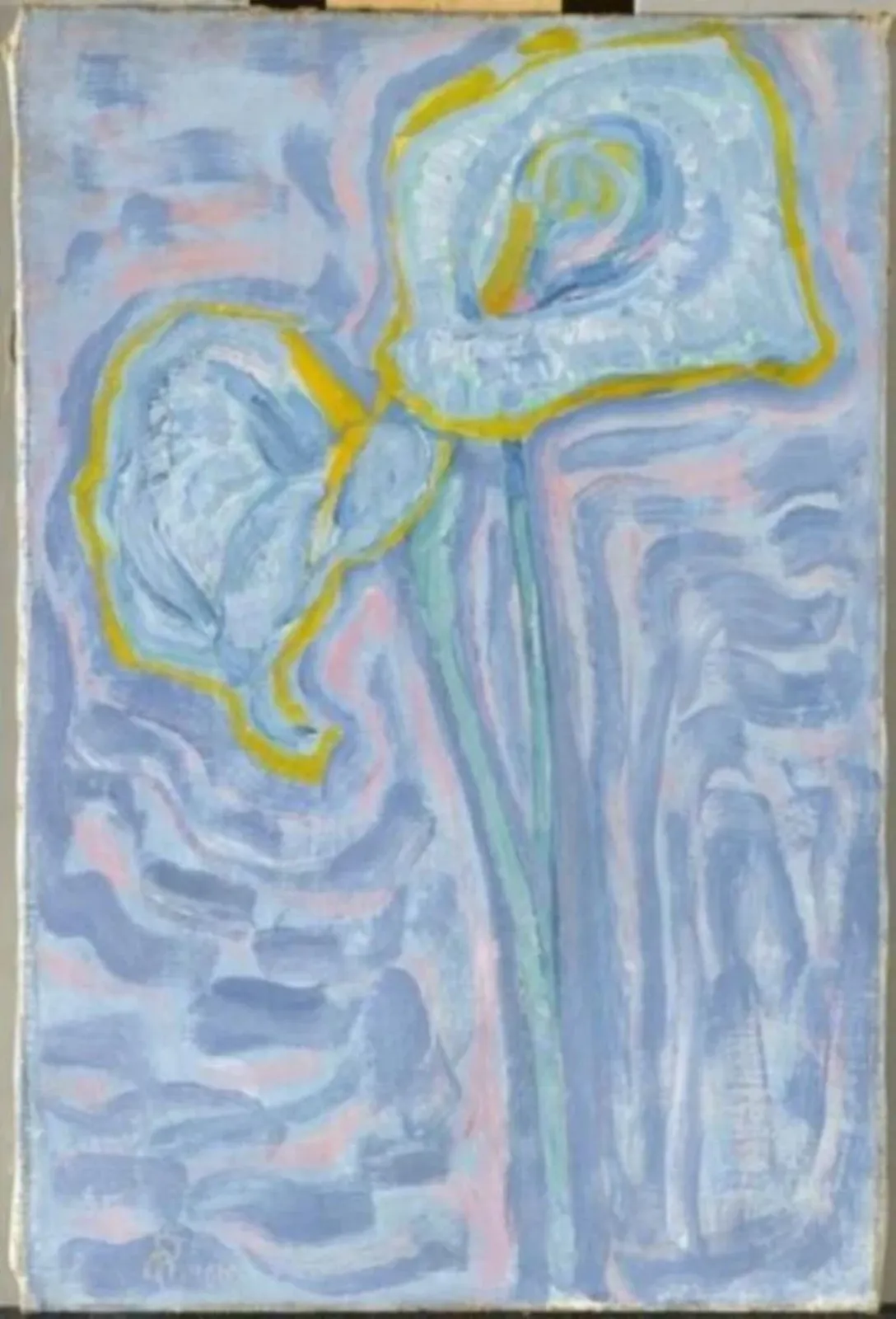 Arum lilies, Piet Mondrian