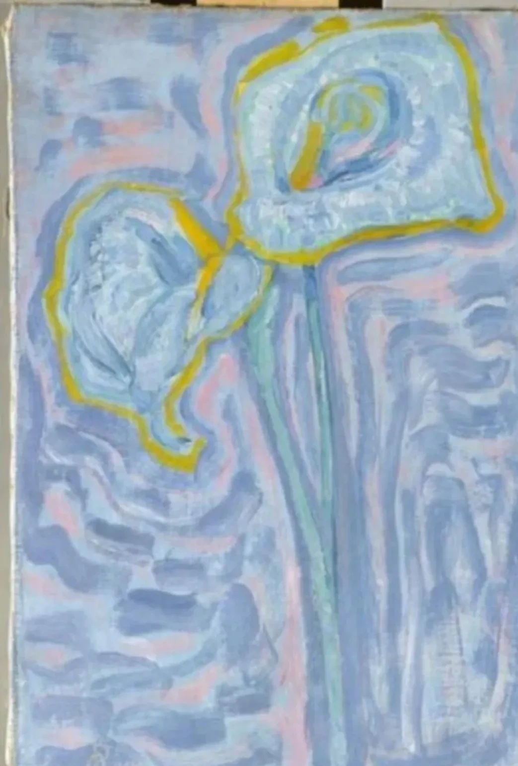 Arum lilies, Piet Mondrian