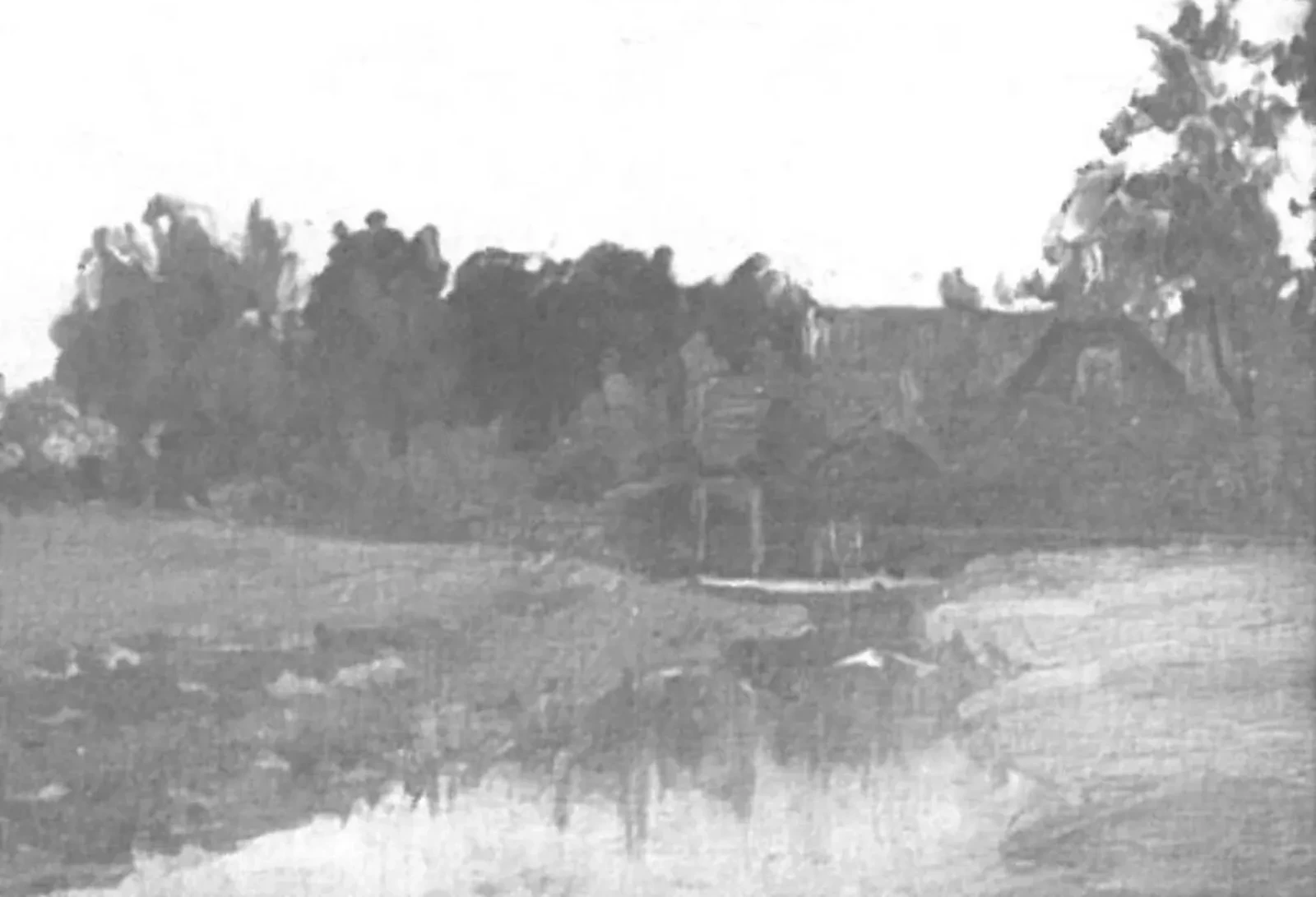 Brook with sluice near Winterswijk, Piet Mondrian