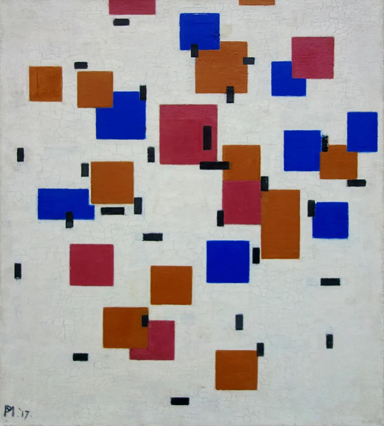 Composition in colour A, Piet Mondrian