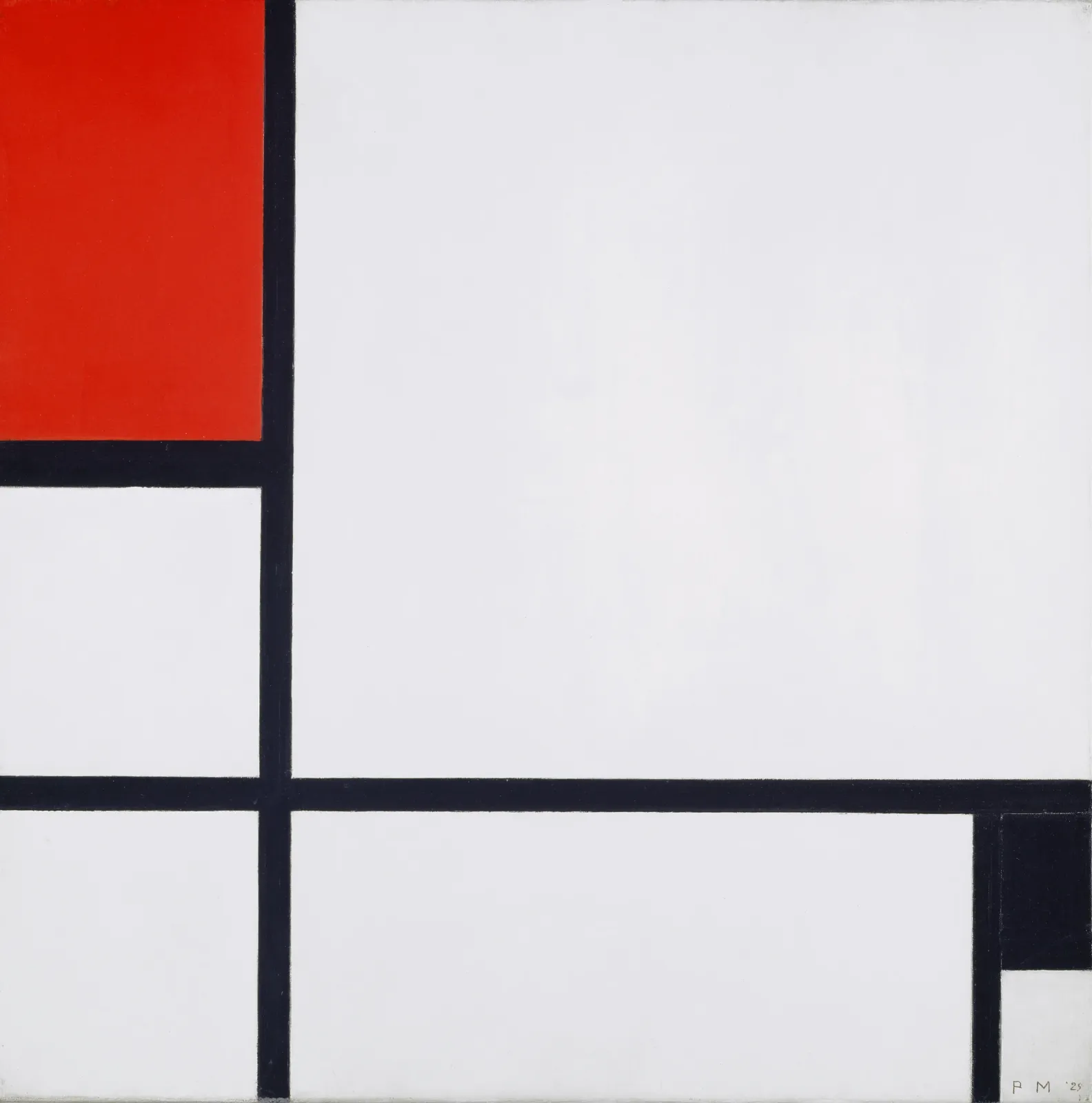 Composition no. I, Piet Mondrian