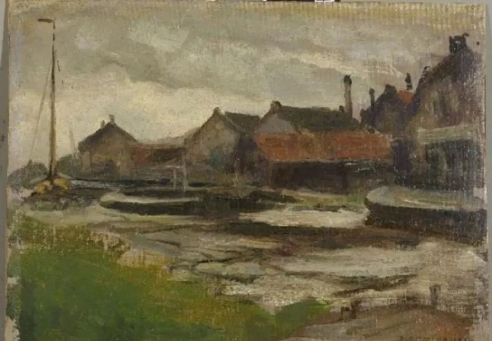 La Kostverlorenvaart, Piet Mondrian