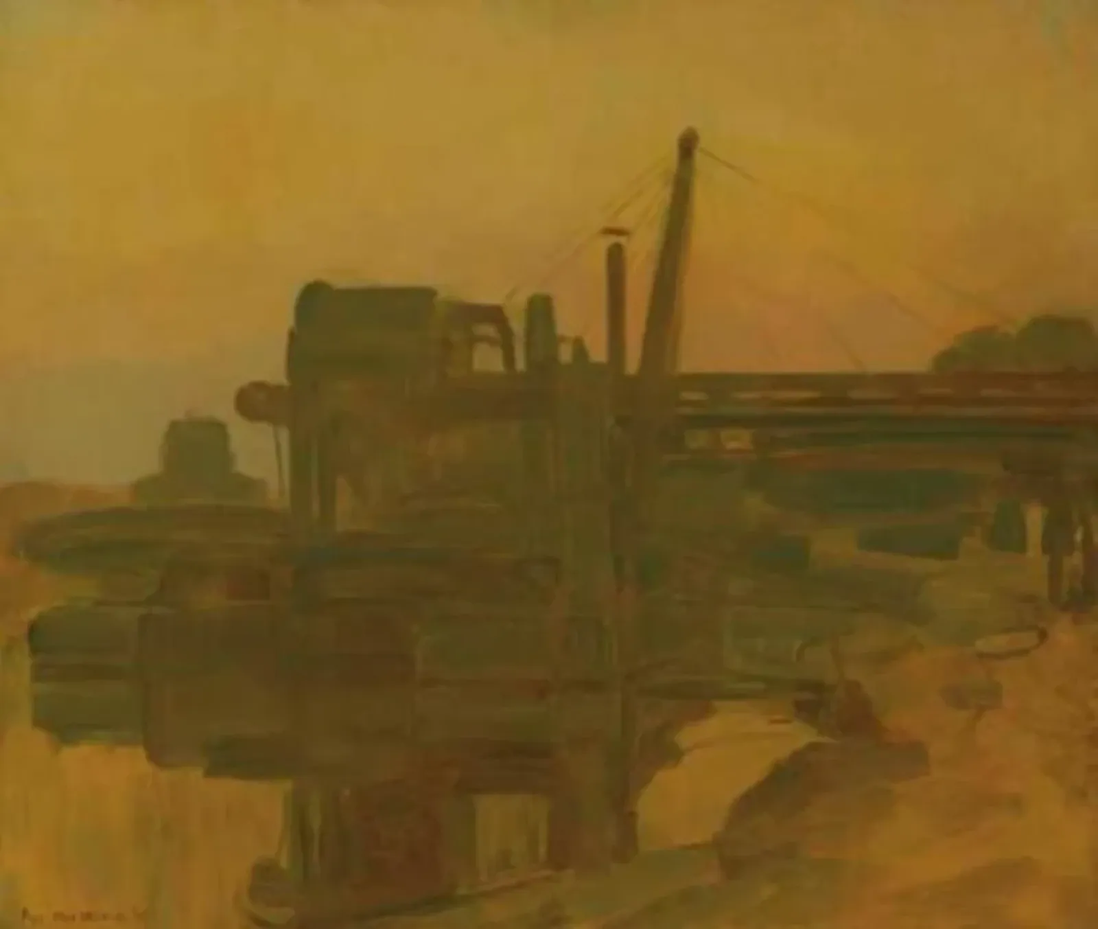Dredge III, Piet Mondrian