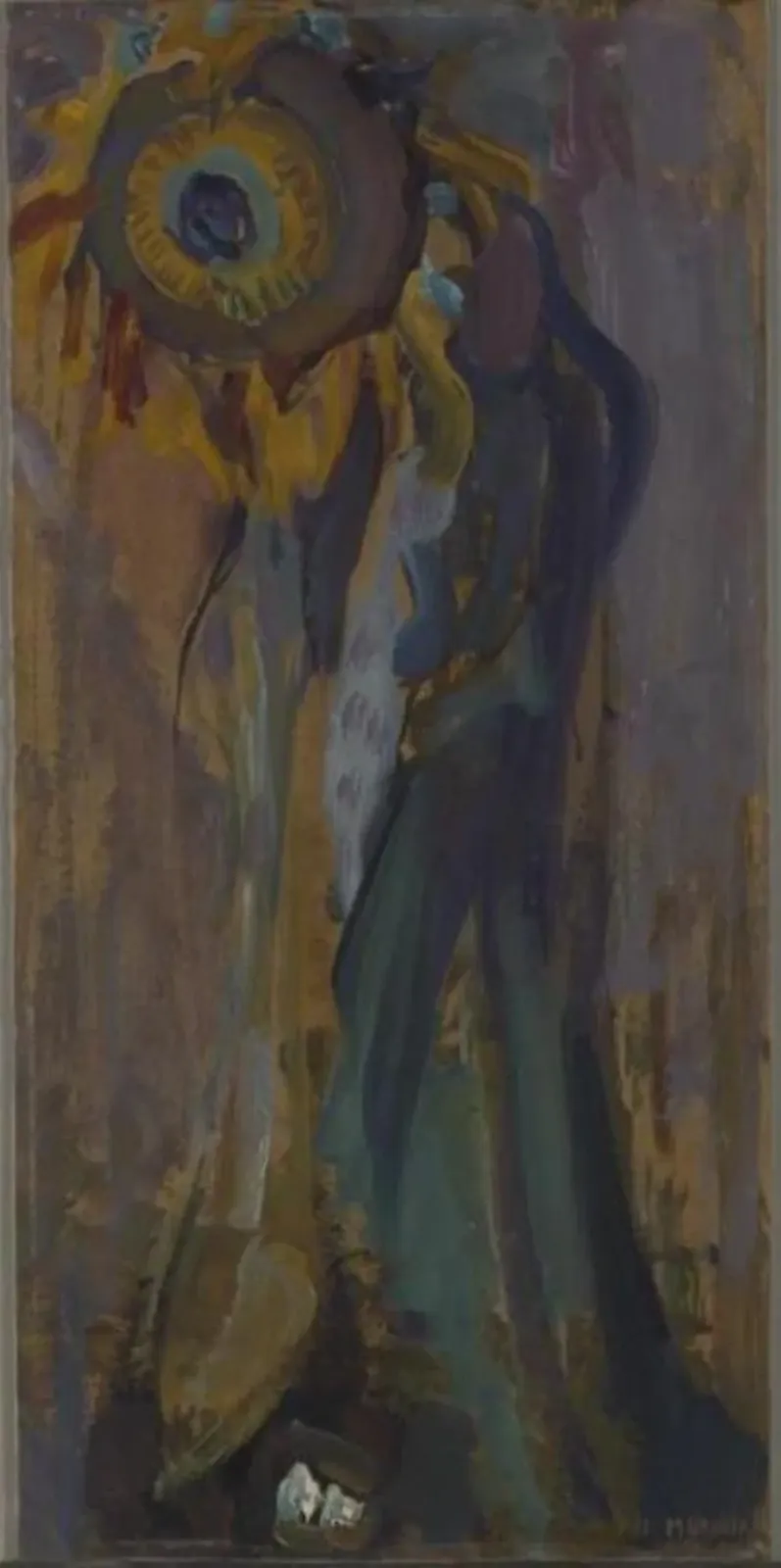 Dying sunflower I, Piet Mondrian