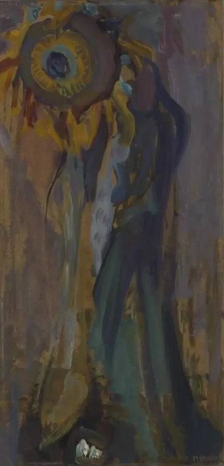 Dying sunflower I, Piet Mondrian