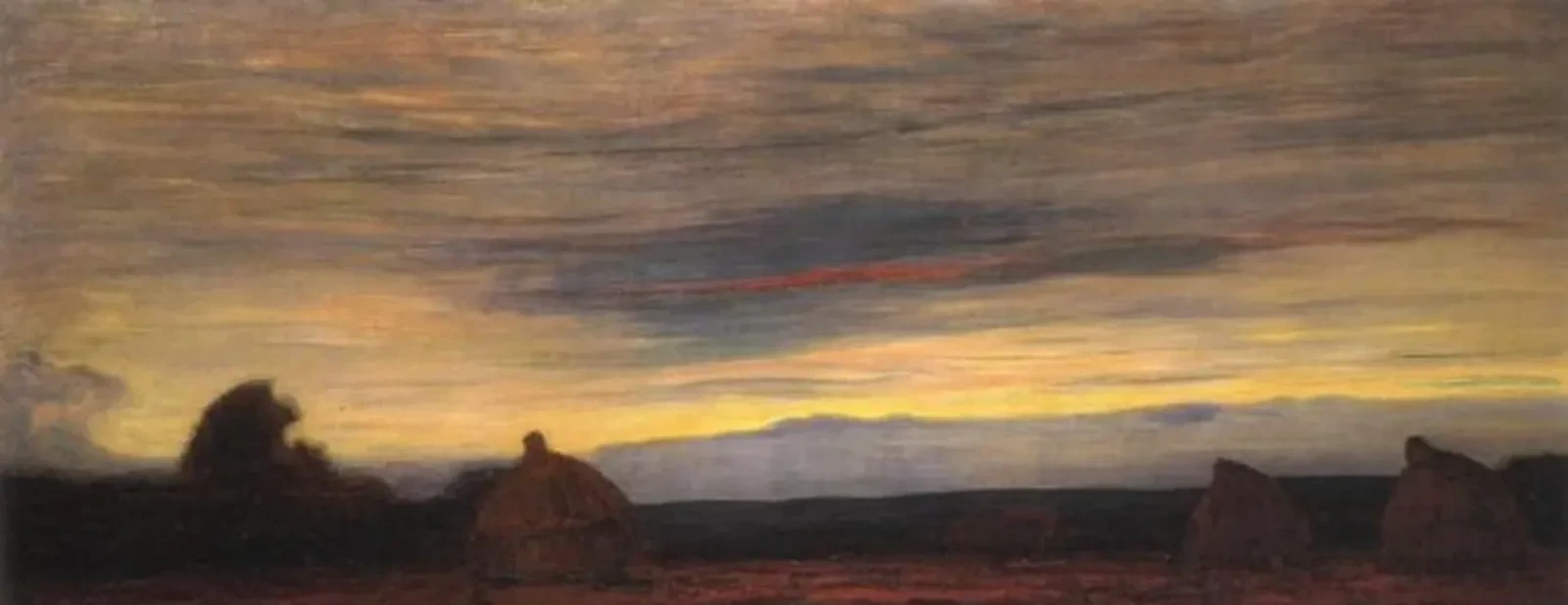 Evening, Piet Mondrian