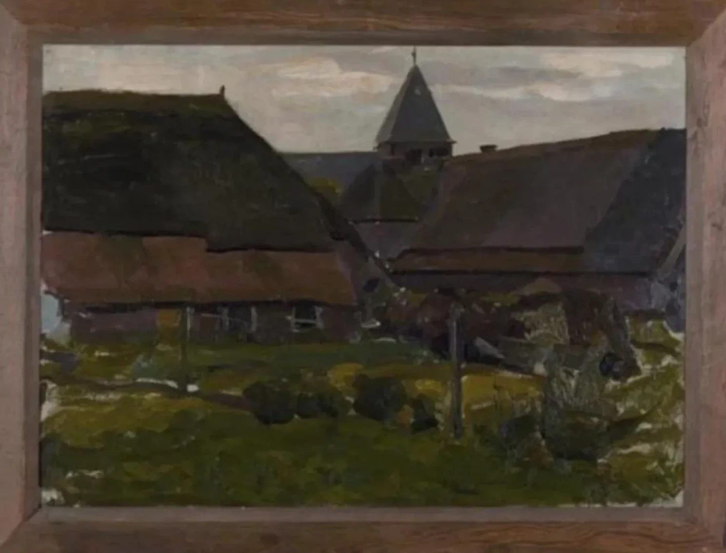 Farm buildings in an Achterhoek village, Piet Mondrian