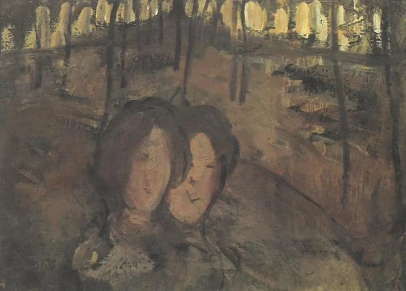 Femmes dans un bois, Piet Mondrian