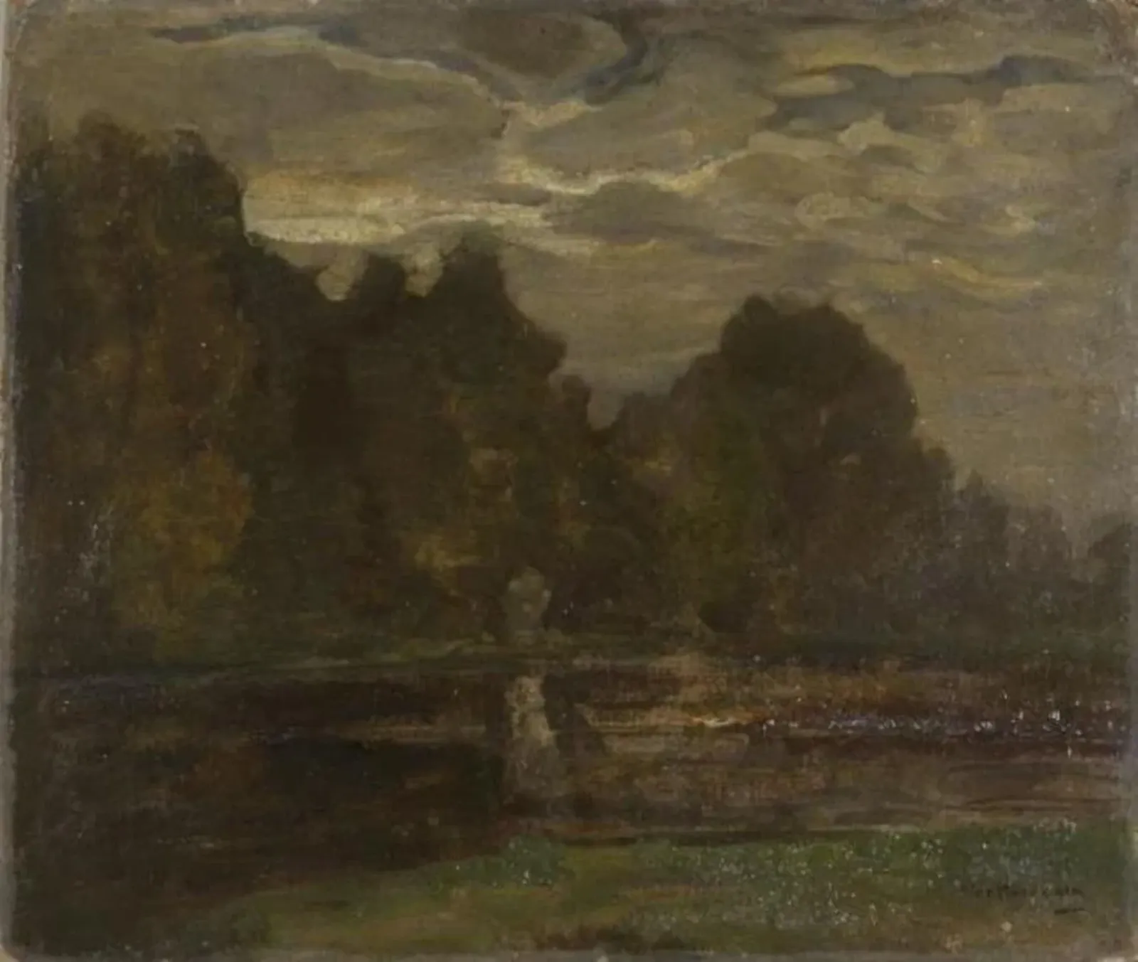 Fen near Saasveld, Piet Mondrian