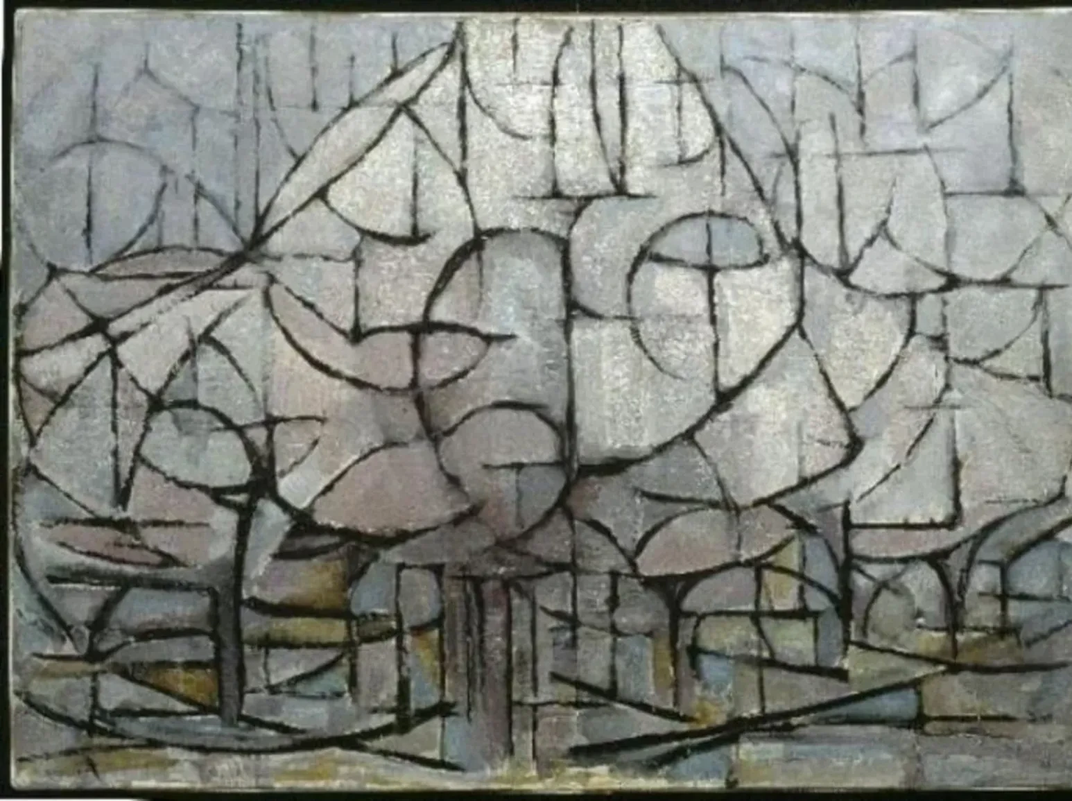 Flowering trees, Piet Mondrian