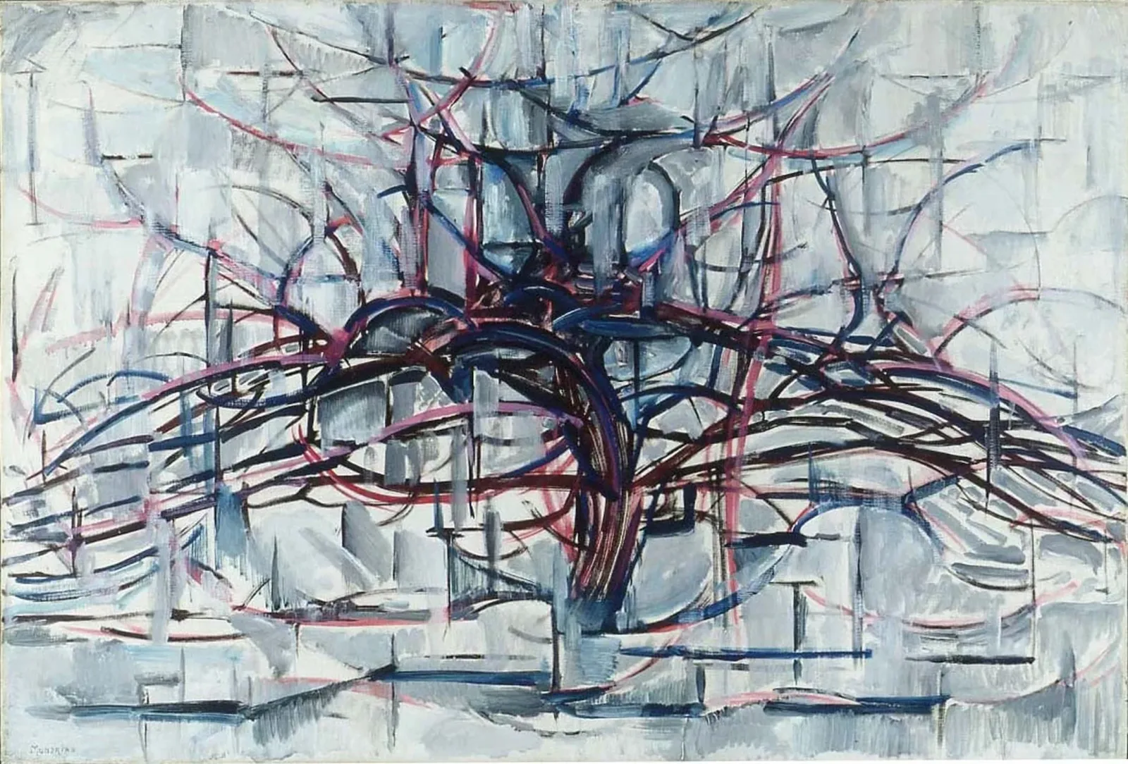 Horizontal Tree, Piet Mondrian