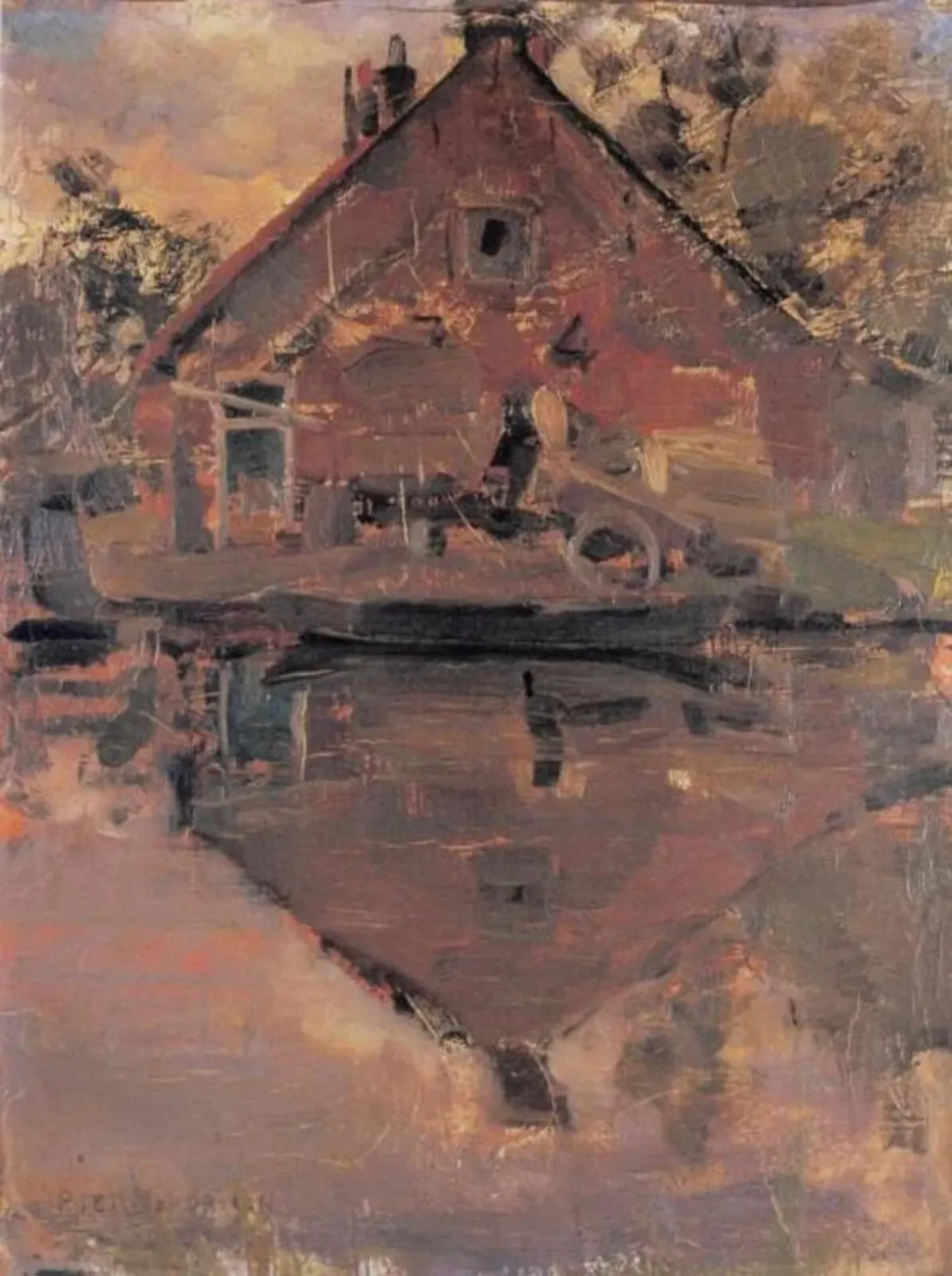 House on the Gein, 1741, Piet Mondrian