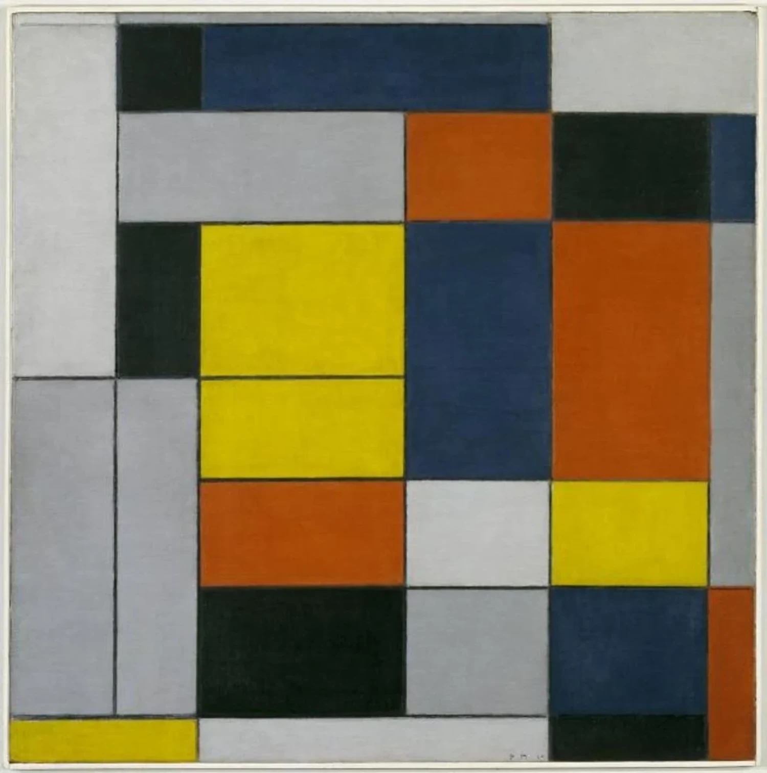 No. VI / Composition No.II, Piet Mondrian