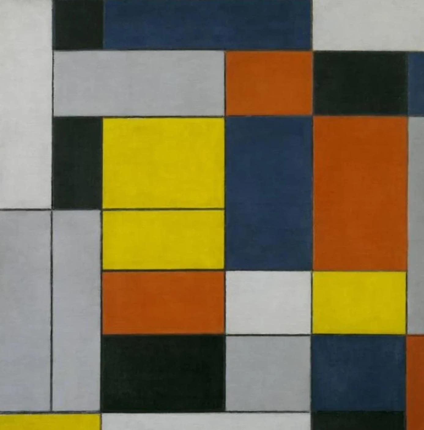 No. VI / Composition No.II, Piet Mondrian