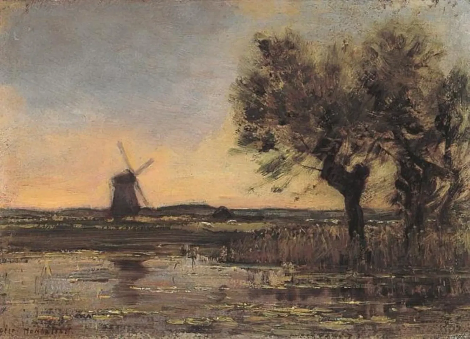 Oostzijdse mill, Piet Mondrian