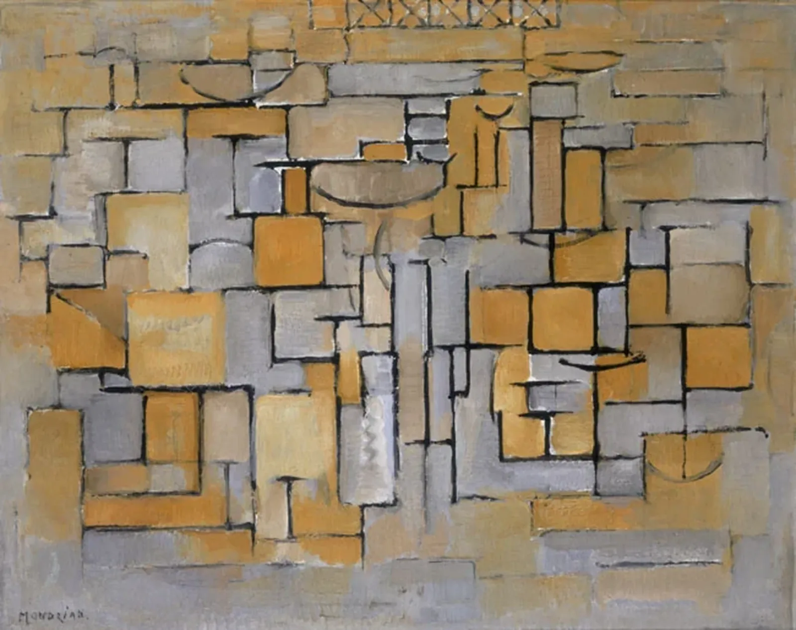 Painting No. II, Piet Mondrian