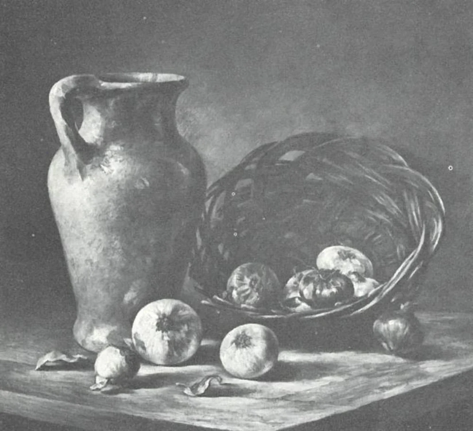 Pitcher with onions, Piet Mondrian