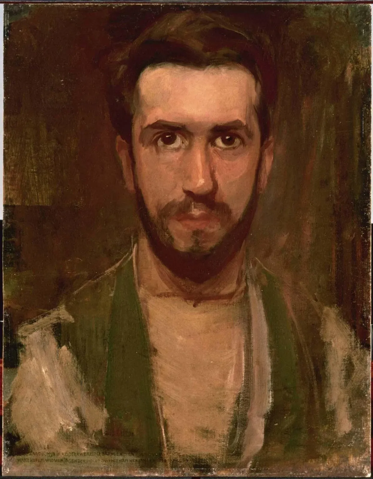 Portrait de l'artiste, Piet Mondrian