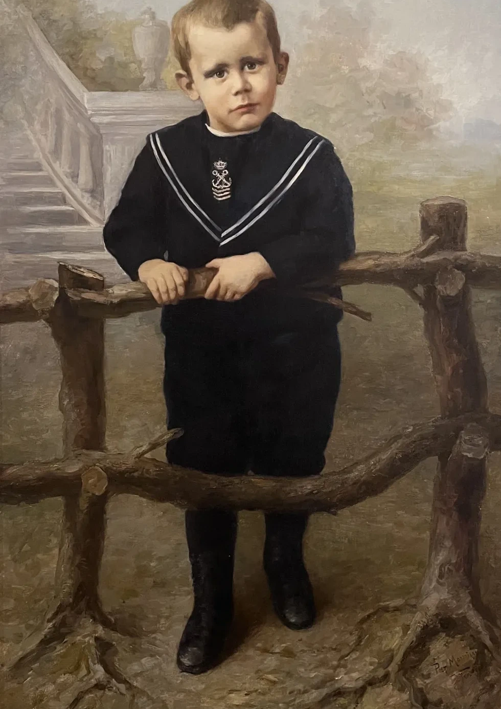 Portrait of a little boy, Piet Mondrian