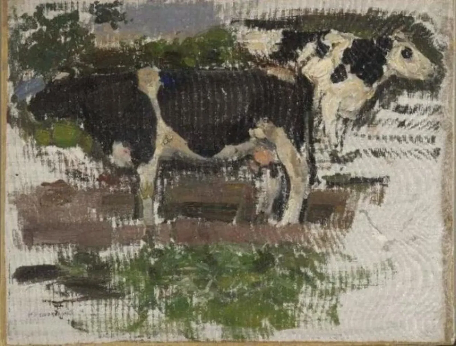 Study of two cows, Piet Mondrian