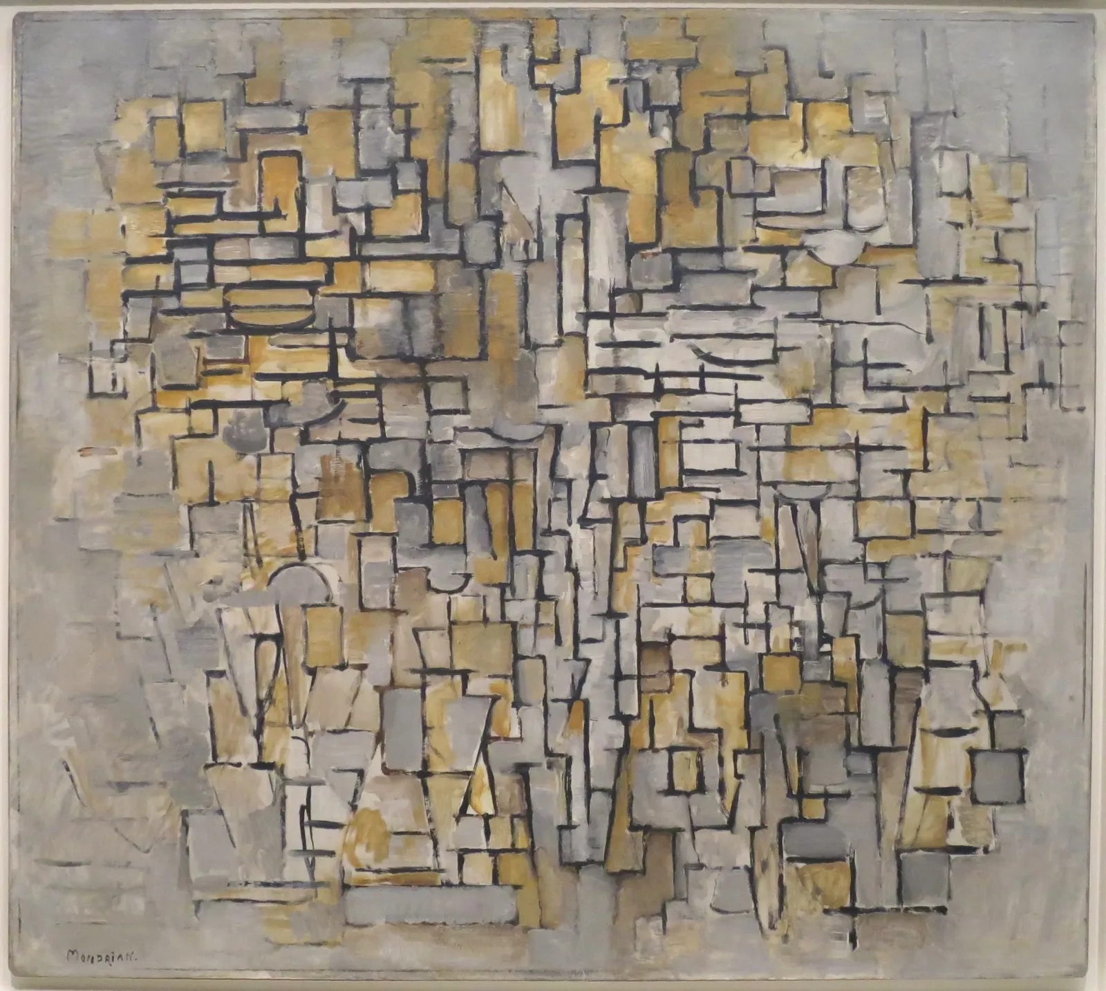 Tableau No. 2/Composition No. VII, Piet Mondrian