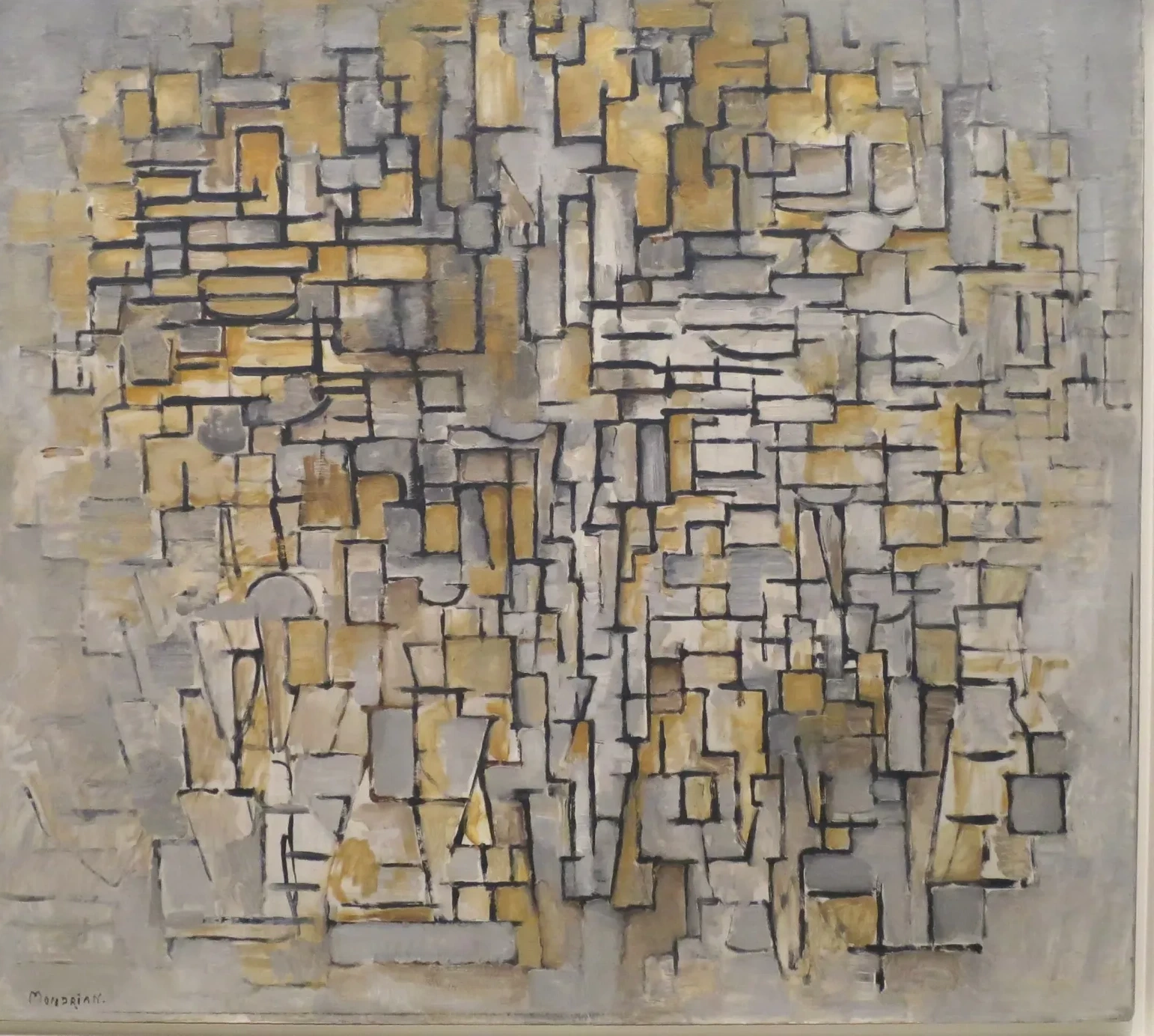 Tableau No. 2/Composition No. VII, Piet Mondrian
