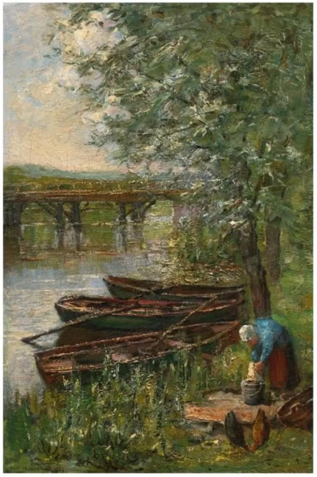 Vinkenbrug te Diemen, Piet Mondrian