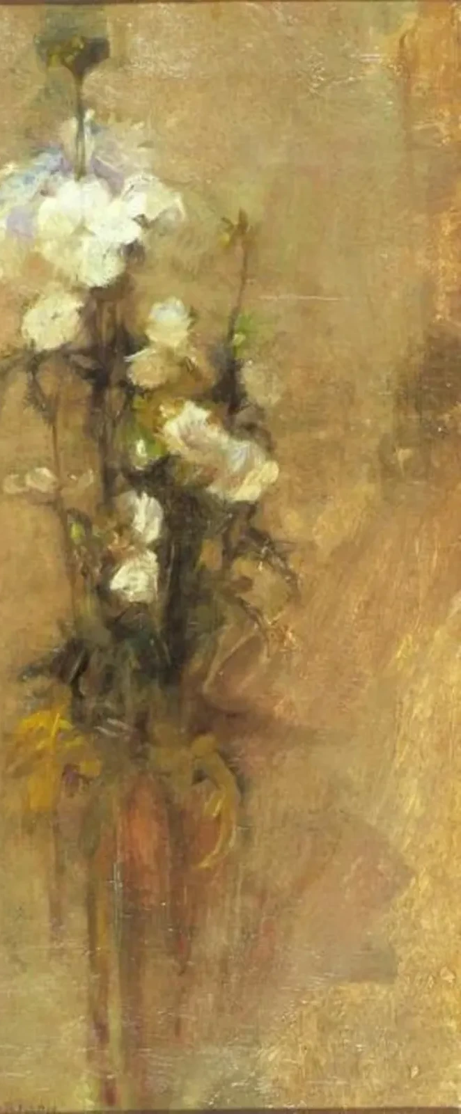White phloxes, Piet Mondrian
