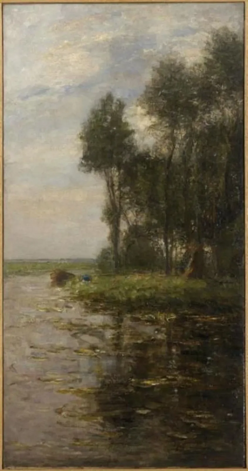 Windmill near tall trees, Piet Mondrian